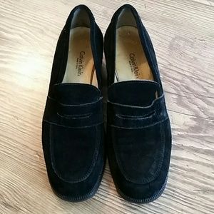 Calvin Klein black loafers
